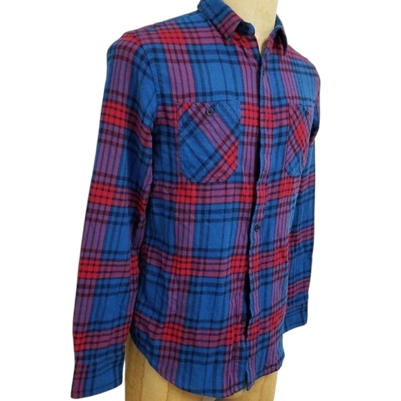 AMERICAN RAG Men's Long-Sleeve Plaid Shirt. Size Small. New With Tags $58 - Picture 2 of 4